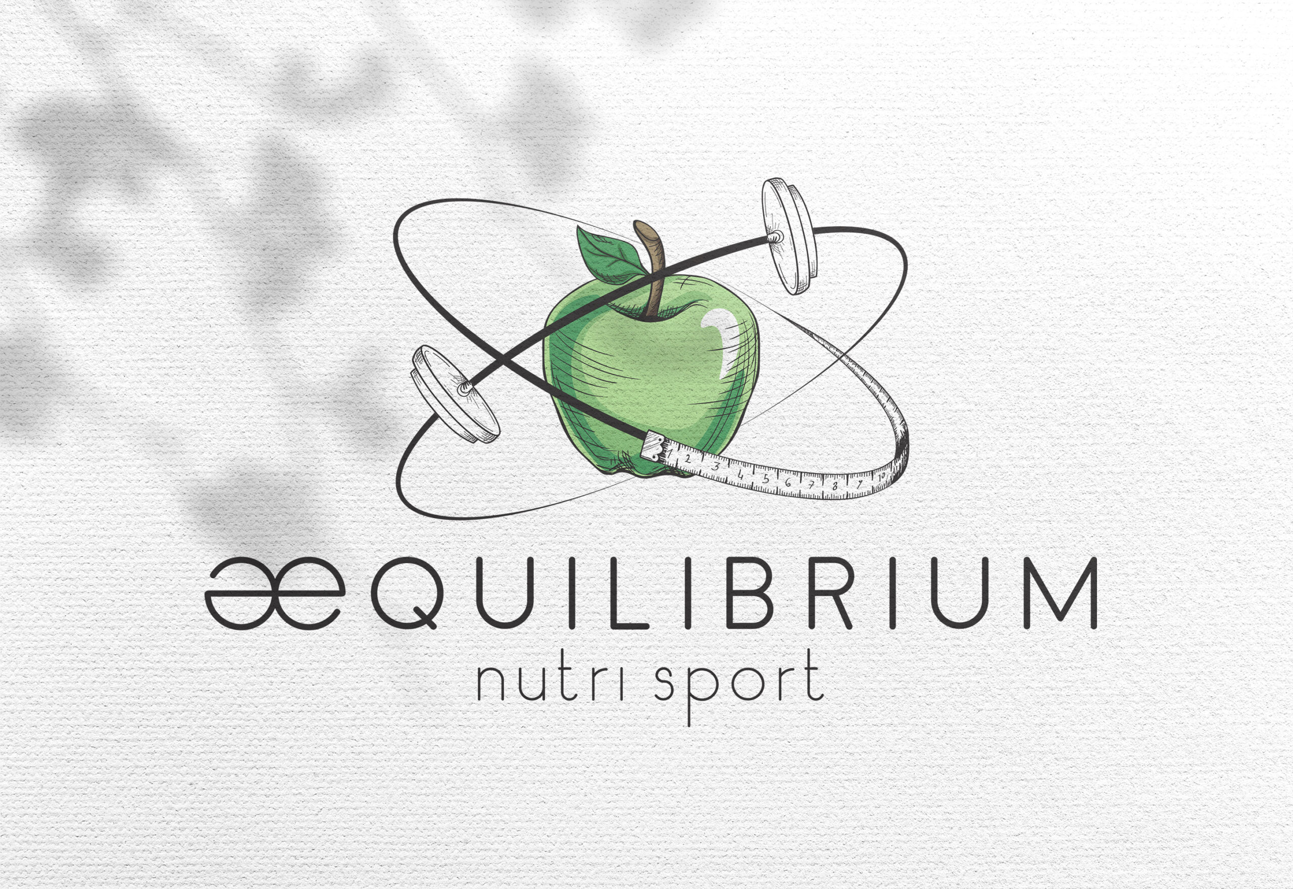 albedo brand identity aequilibrium nutrisport logo